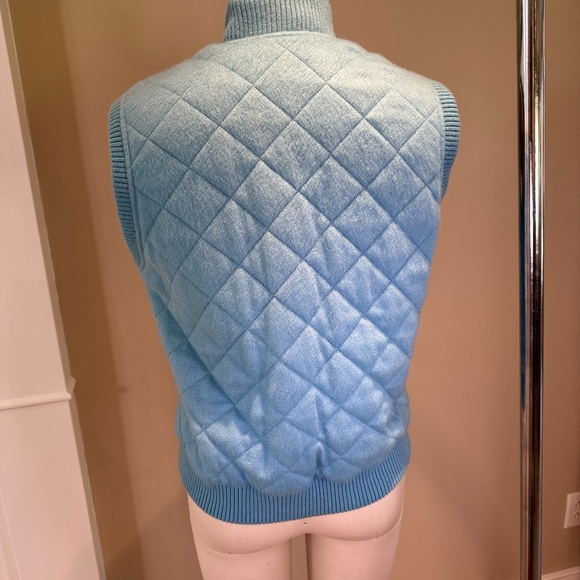 Vintage Loro Piana 100% Cashmere Vest, Size Large - Picture 4 of 13